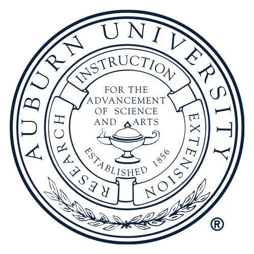 One color Auburn University seal